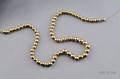 14kt Gold Bead Necklace