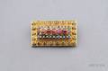 22kt Gold Gemset Brooch