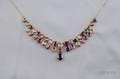 Antique Gemset Bib Necklace