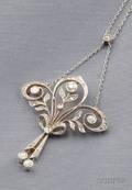 Edwardian Diamond Pendant