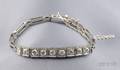 Platinum and Diamond Bracelet