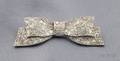 Art Deco Platinum and Diamond Bow Brooch