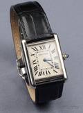 18kt White Gold Wristwatch Cartier