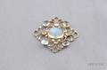 Arts  Crafts 15kt Gold and Moonstone Pendant Liberty  Co London