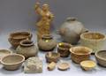 Group of Chinese ArchaicStyle Pottery Items