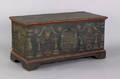 Pennsylvania painted dower chest dated 1784