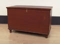 Pennsylvania red stained blanket chest