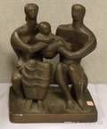 After Henry Moore British 18981986 Figural Group