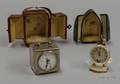 Two Miniature Travel Clocks
