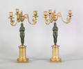Pair of Louis XVI style candelabra ca 1900