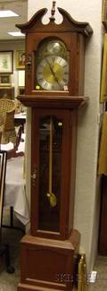 Cherry Chiming Tall Clock by Emperor Clock Company