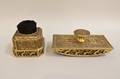 Gilt Bronze Pen Wipe and Blotter