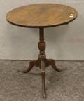 English Provincial Elm Tilttop Tea Table