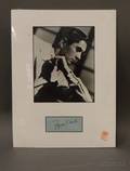 Tyrone Power Signed Slip of Paper