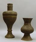 Two Islamic Metal Work Vases