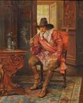 Alex de Andreis British 18801929 Cavalier