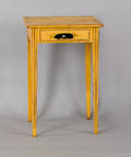 New England painted pine stand earlymid 19th c