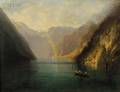 Charles Henry Miller American 18421922 River Through the Mountains