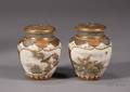 Pair of Covered Jars