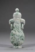 Jade Covered Vase