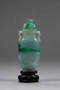 Jade Covered Vase