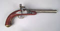 Reproduction flintlock pistol