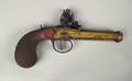 Belgian flintlock pocket pistol