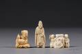 Three Ivory Netsuke