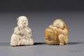 Two Ivory Netsuke