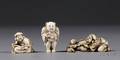 Three Ivory Netsuke