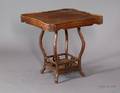 Square Rosewood Gaming Table
