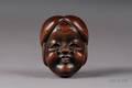 Boxwood Mask Netsuke