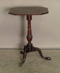 Federal style candlestand with a tilting octagonal top  Provenance Collection of Richard and Rosemarie Machmer
