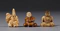 Three Ivory Netsuke