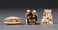 Three Ivory Netsuke