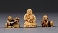 Three Ivory Netsuke