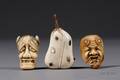 Three Ivory Netsuke