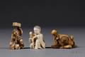 Three Ivory Netsuke