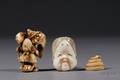 Three Ivory Netsuke