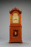 Mahogany David Wood Shelf Clock by Foster Campos