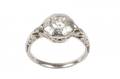 Ladies White Gold  Diamond Ring