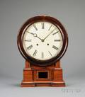 Rosewood Shelf Clock by the Atkins Clock Company