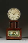 Mahogany Brooklyn Lever Spring Shelf Clock by Joseph Ives