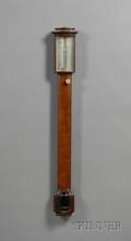 Mahogany Stick Barometer