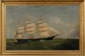 F  J Tudgay British 19th Century Portrait of the Clipper Ship Emily Farnum Off Dover