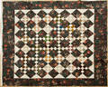 New England pieced chintz quilt