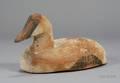 Primitive Carved and Painted Eider Duck Decoy