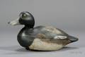 Painted Wooden Mason Factory Challenge Grade Bluebill Decoy