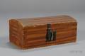 Small Vinegar Stripe Grained DomeTop Pine Box