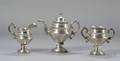 Threepiece Classical Silver Tea Service